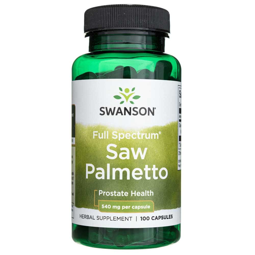 Swanson Full Spectrum Saw Palmetto 450 mg - 100 Capsules