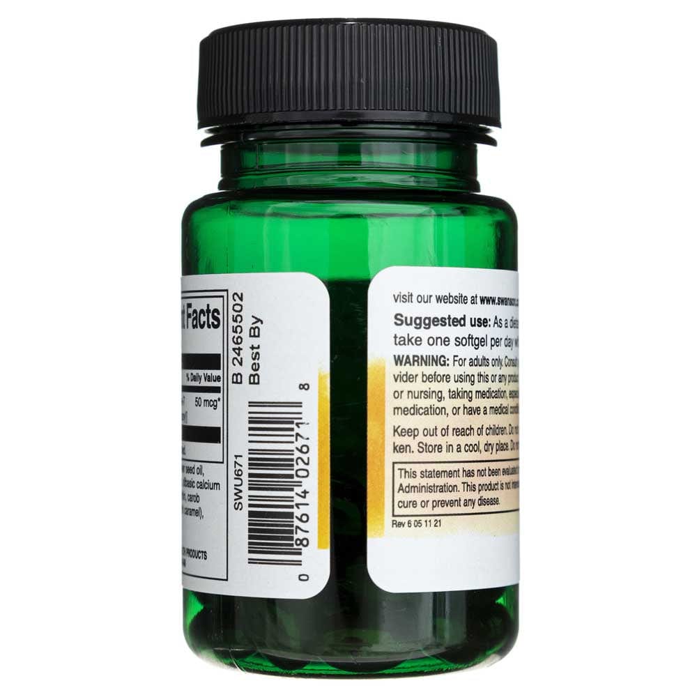 Swanson Vitamin K2 50 mcg - 30 Softgels