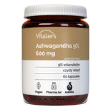 Vitaler's Ashwagandha 9% 600 mg - 60 Capsules