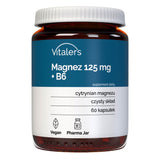 Vitaler's Magnesium 125 mg + Vitamin B6 - 60 Capsules
