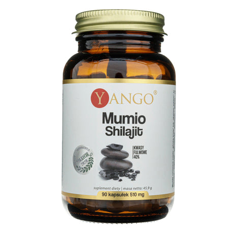 Yango Mumio 40% Fulvic Acids - 90 Capsules